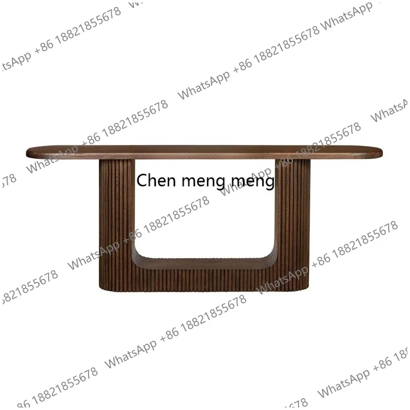 

F150 American country solid wood entrance table French retro sofa back a few cases against the wall side cabinet side table