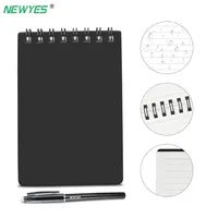 Mini A7 Erasable Notebook Paper Reusable Smart Microwave Wave Cloud Erase Notepad Portable Diary Office School Small Size