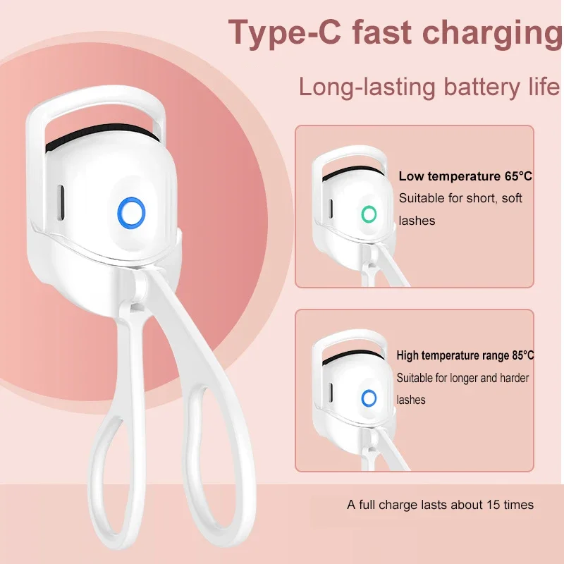 Classic Electric Eyelash Curlers Heated Combs Eye Lash Perm Eyelashes Curl Thermal Eyelash Curler Makeup Accessories Longlasting
