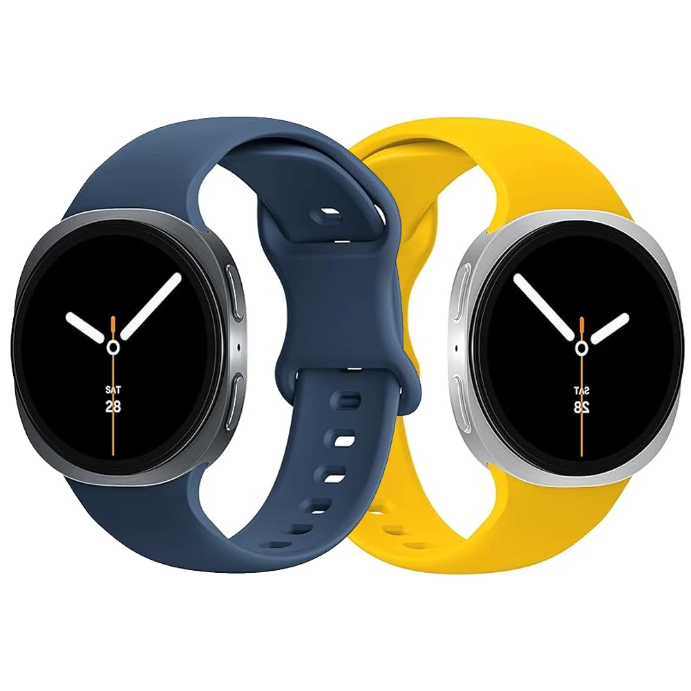 Silikonbänder für Samsung Galaxy Watch 8 44 mm 40 mm Zubehör Handgelenk-Sportarmband Correa Galaxy Watch 8 Classic 46 mm Band