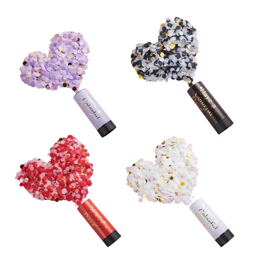 Useful Popper Cannon Colorful Sprinkles Confetti Eco-friendly Confetti Cannon Air Compressed Popper  Congratulation DROPSHIP