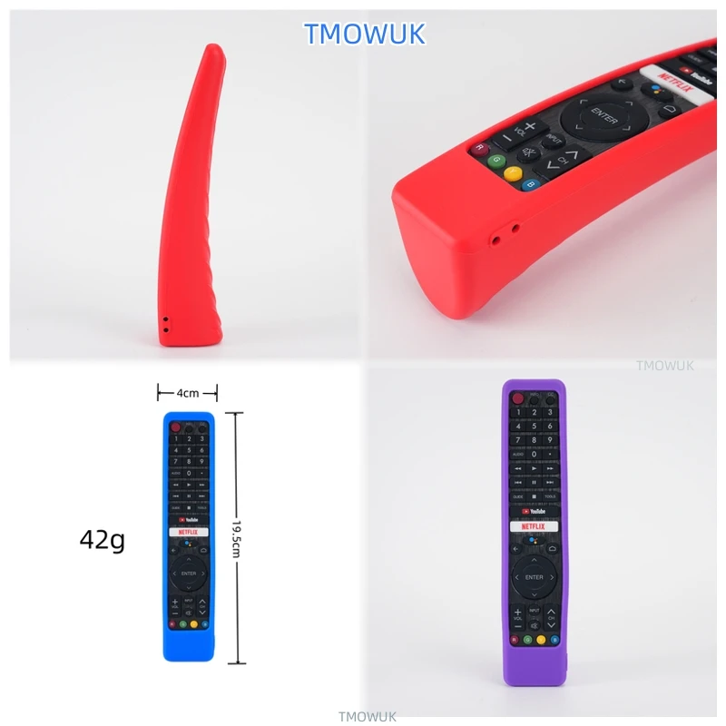 

For SHARP GB WJSA High-quality Silicone Protective Cover For TV Remote Control - Shockproof, Anti-drop, Anti-scratch, Washable,