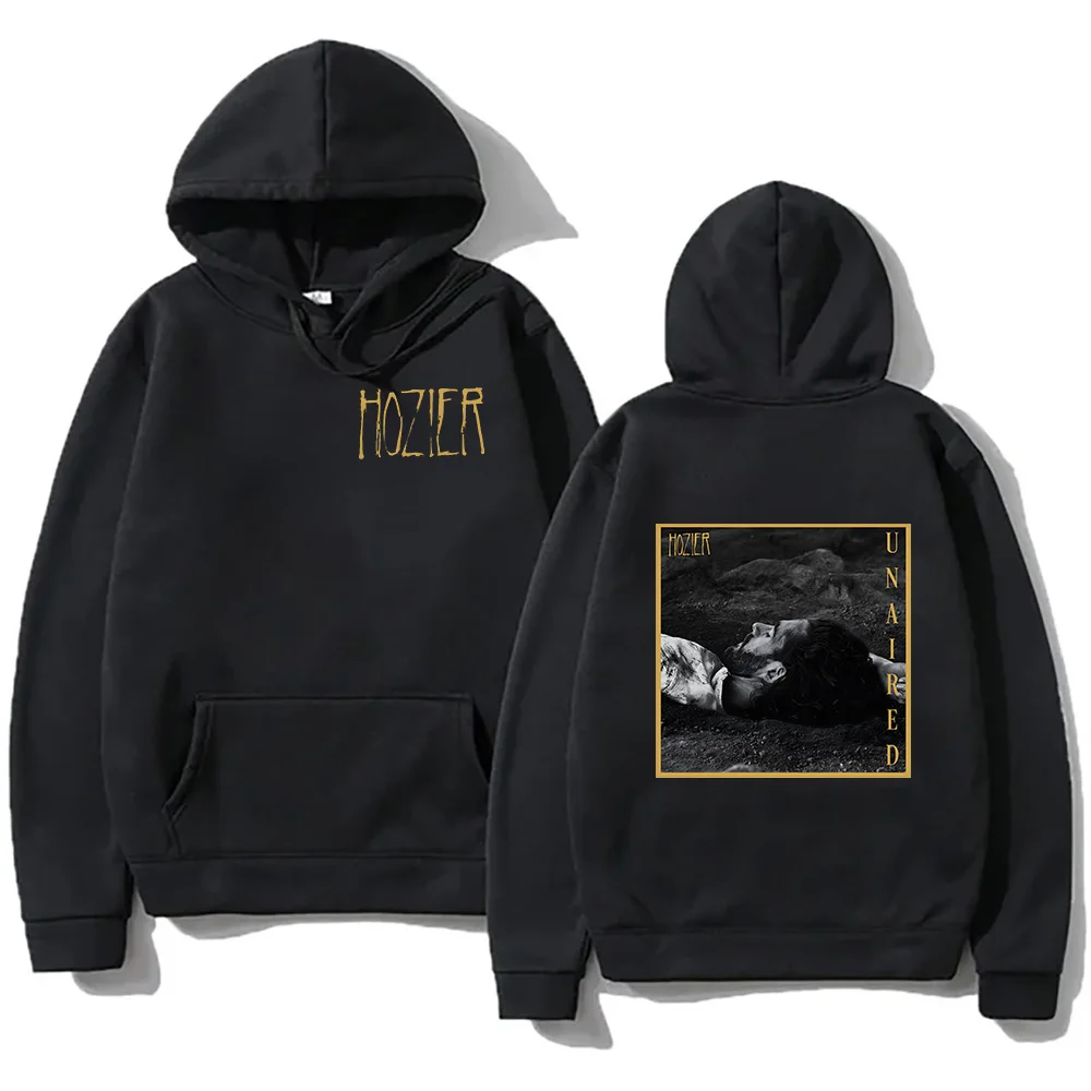 Hozier New EP Unaired Hoodies Men Women Fashion Sweatshirt Vintage Casual with Hooded Clothing Oversized High Street Pullovers