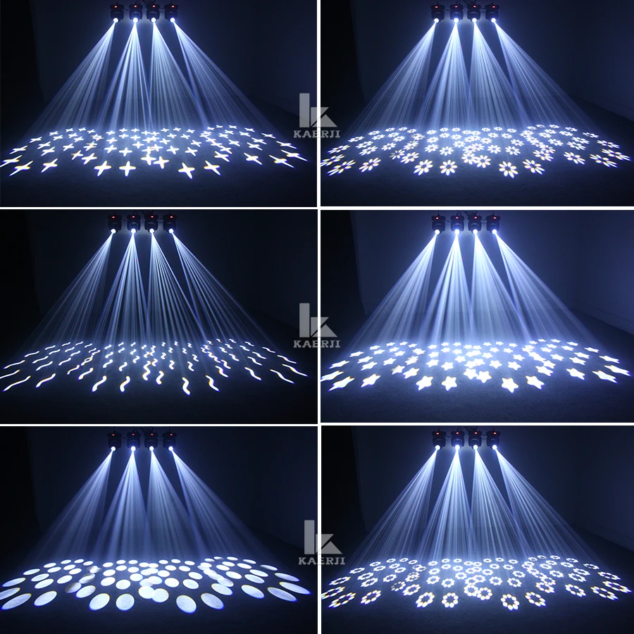 Imagem -05 - Kaerji-moving Head Stage Light Effect Apenas um Flycase para Led 100w Beam Gobo 18 Prism 18 Prism Clube Ktv Disco dj Iluminação de Festa