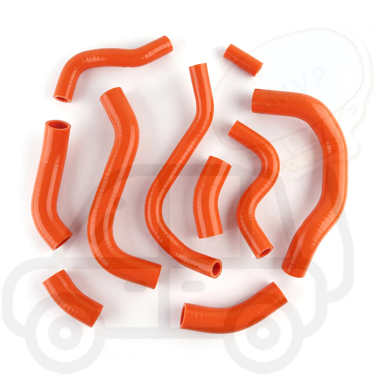 

For 2008-2011 Honda CBR 1000 RR Fireblade Replacement Parts Upper and Lower Silicone Radiator Coolant Hoses Tubes Kit 10PCS