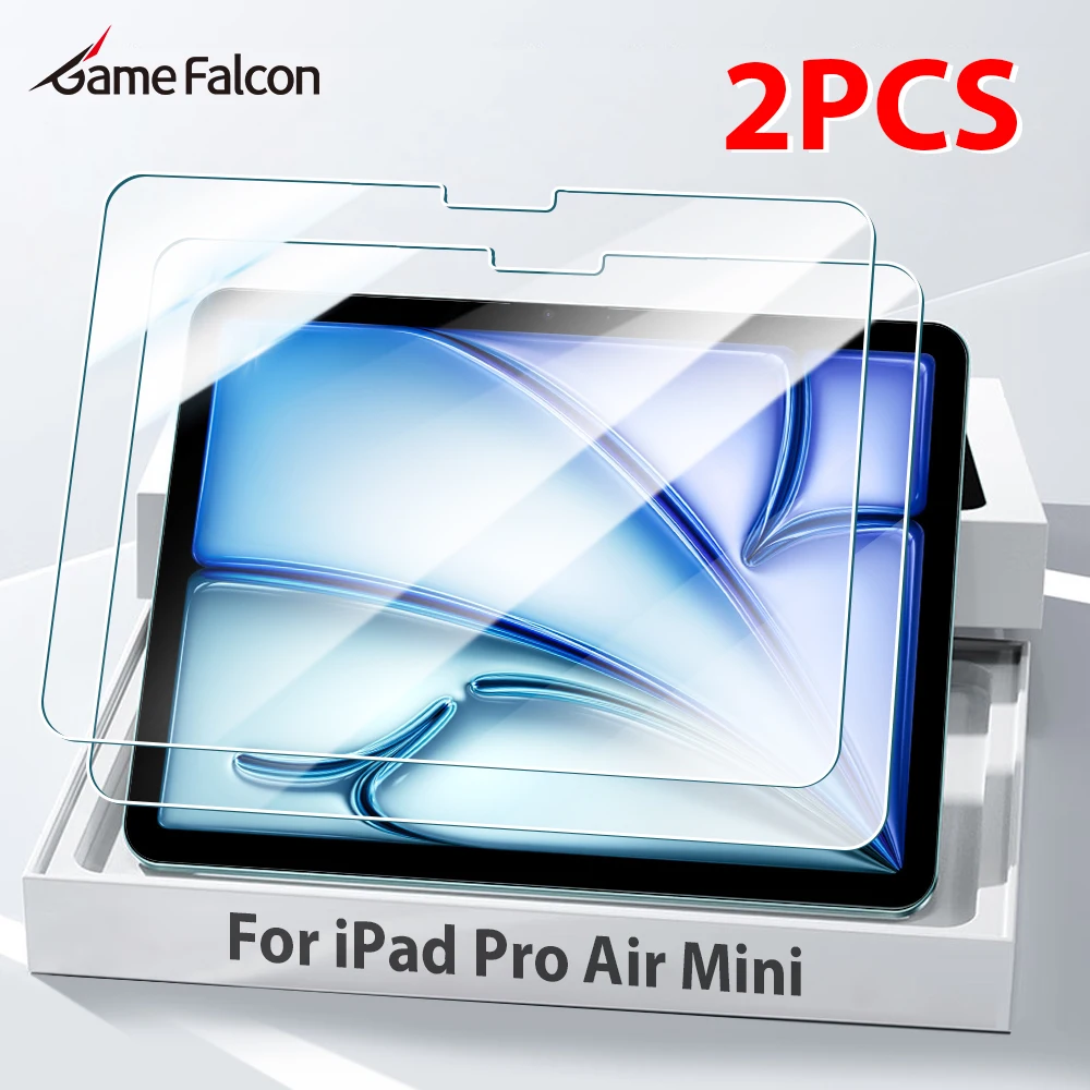 

Screen Protector For Ipad Air 11 M2 Pro 11 M4 2024 Tempered Glass 10 9 9th 10th Generation Air 5 4 Mini 6 7 10.2 Protective Film