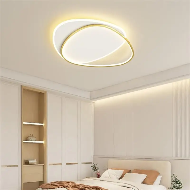 QIYIMEI moderno lampadario a LED luci per interni per camera da letto studio soggiorno illuminazione lampade Luminaria Lustres decorazione della casa