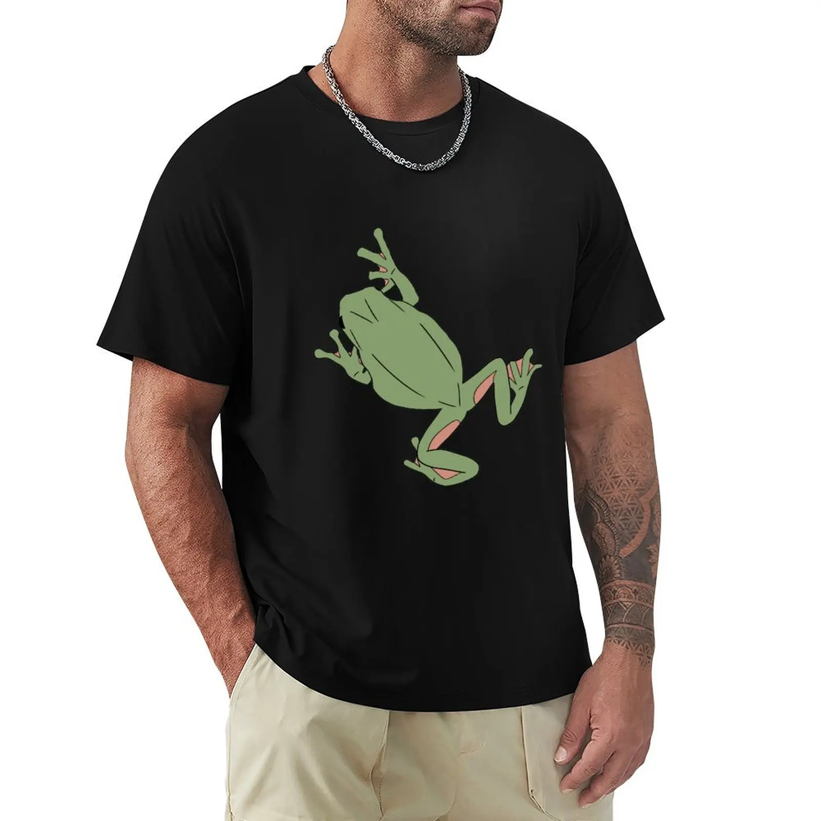 

Tree Frog T-Shirt tops essential t shirt aesthetic clothes valentines clothes T-shirt men