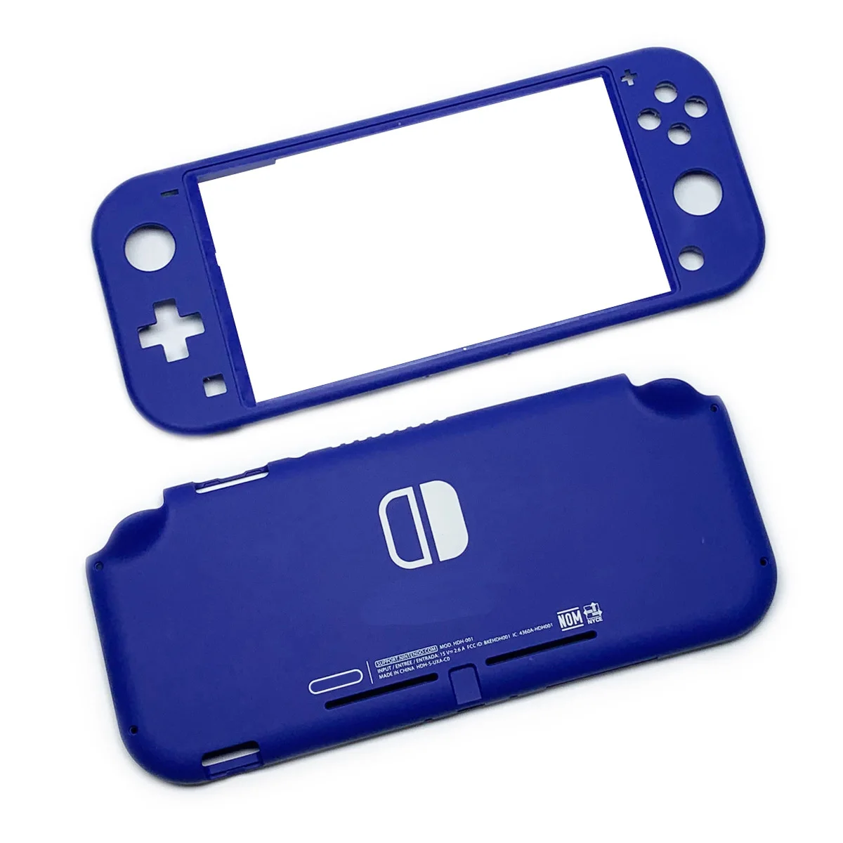 Запасной пластиковый корпус NS Lite чехол и кнопки для консоли Nintendo Switch Lite Передняя и задняя крышка лицевой панели-синий