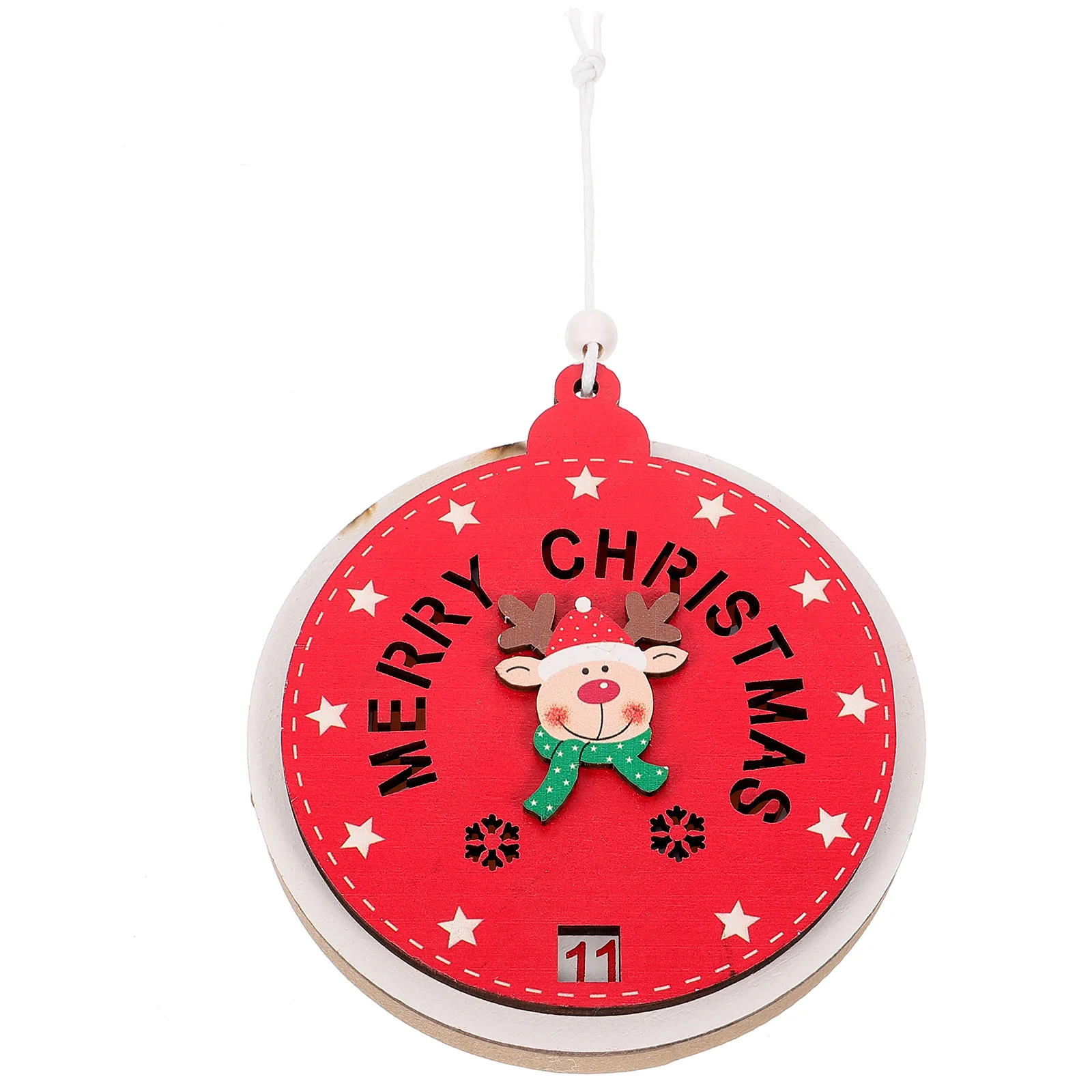 

Countdown Pendant Holiday Door Decor The Sign Hanging Wood Calendars Decorative Wooden Ornaments Adorable