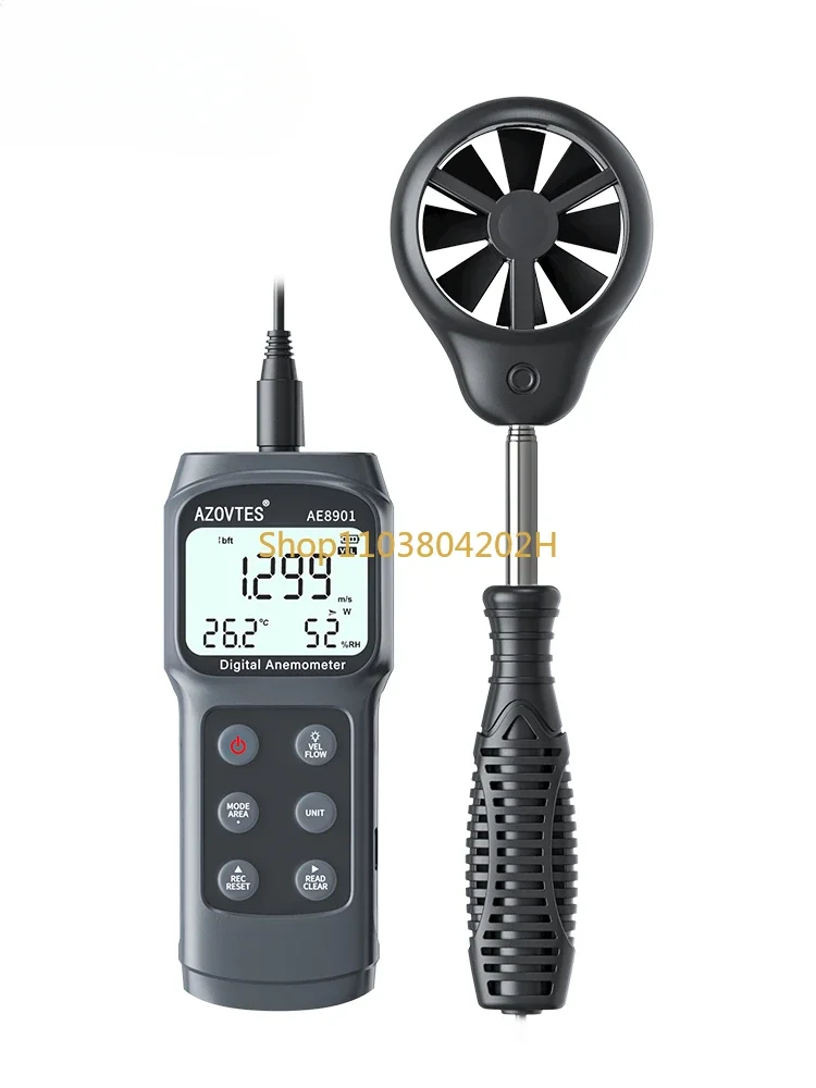 Mini Anemometer Anemometer Pocket Outdoor Impeller  High Precision  Air Temperature