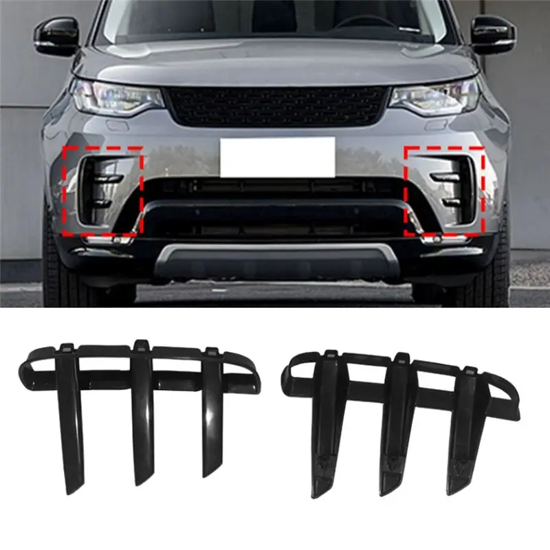Car Front Bumper Air Vent Grille Replacement Parts LR142429 LR142430 For Land Rover Discovery 5 L462 2020-2023-M53K