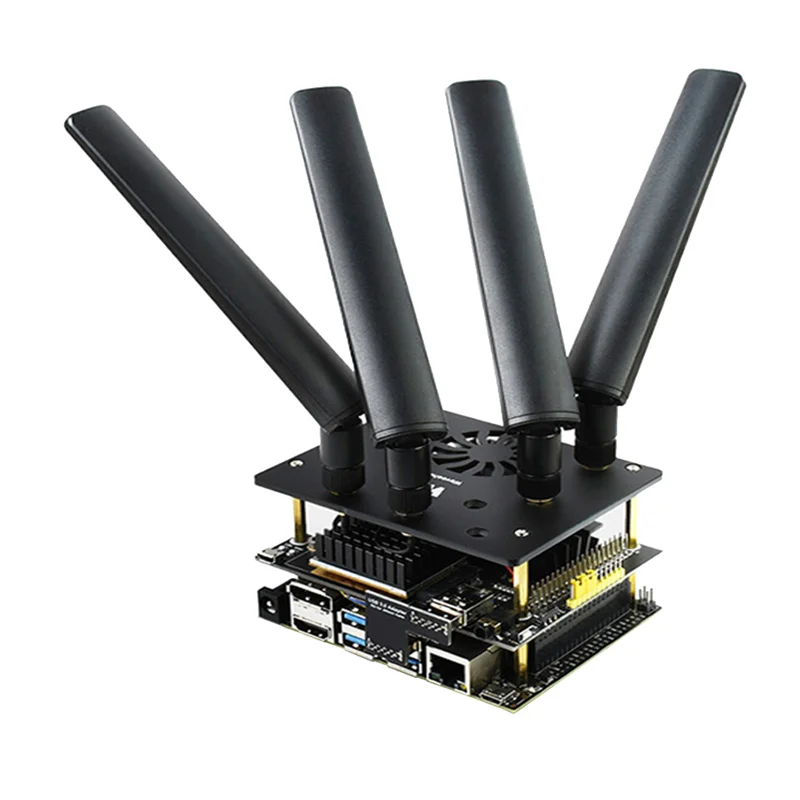 وحدة SIM8202G M2 5G لـ Jetson Nano 5G/4G/3G لوح تمديد للمناطق مع تغطية إشارة 5G Sub-6G قابس أمريكي سهل الاستخدام