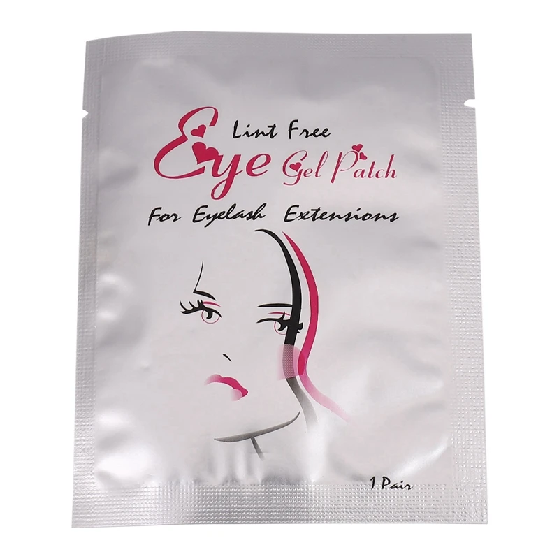 Coussinets sous les yeux en gel pour extension de cils, patchs non tissés, maquillage, 500X