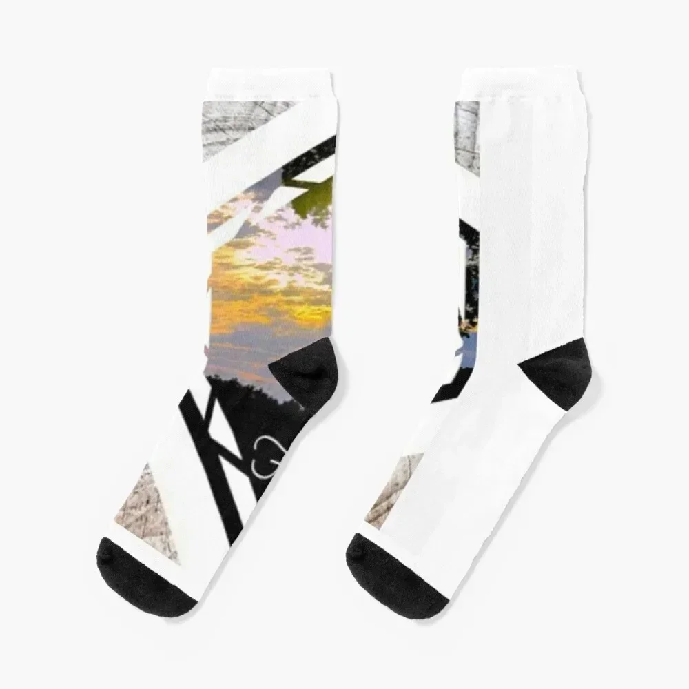 

Birch Sunset Socks basketball winter Stockings Girl'S Socks Men's