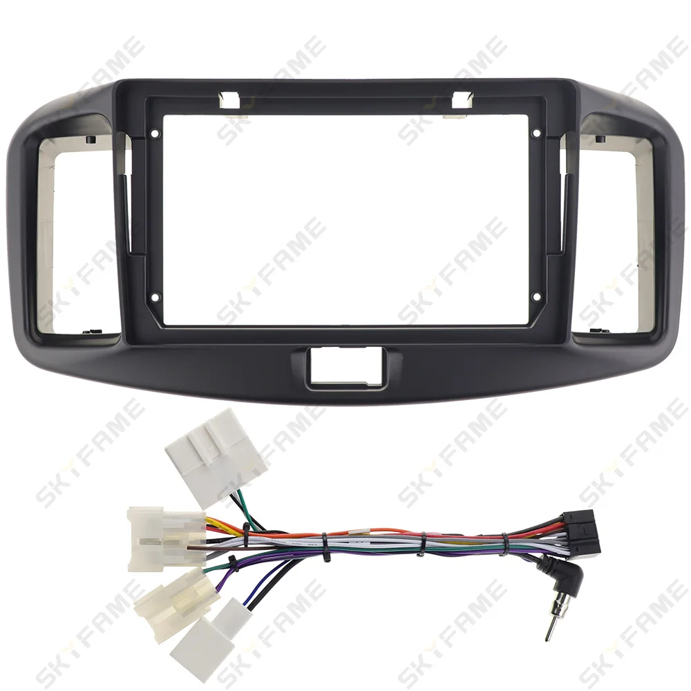 

SKYFAME автомобильная рамка, лицевой адаптер, Android радиоприемник, комплект панели для установки приборной панели для Daihastu Mira Toyota Pixis Epoch