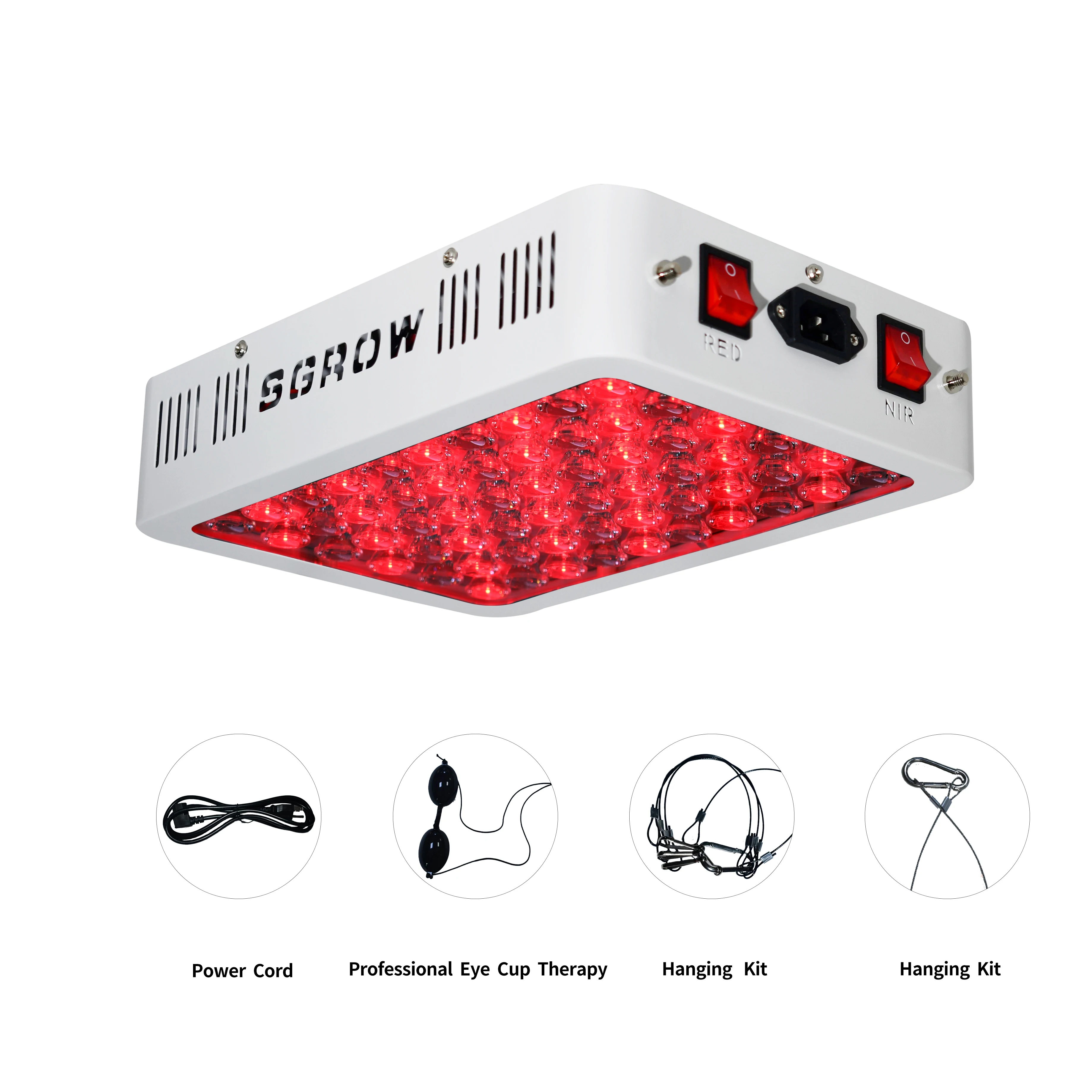 300W Anti Agings Facial Massager PDT  660nm 850nm Nir Infrareds Led Red Light Therapys