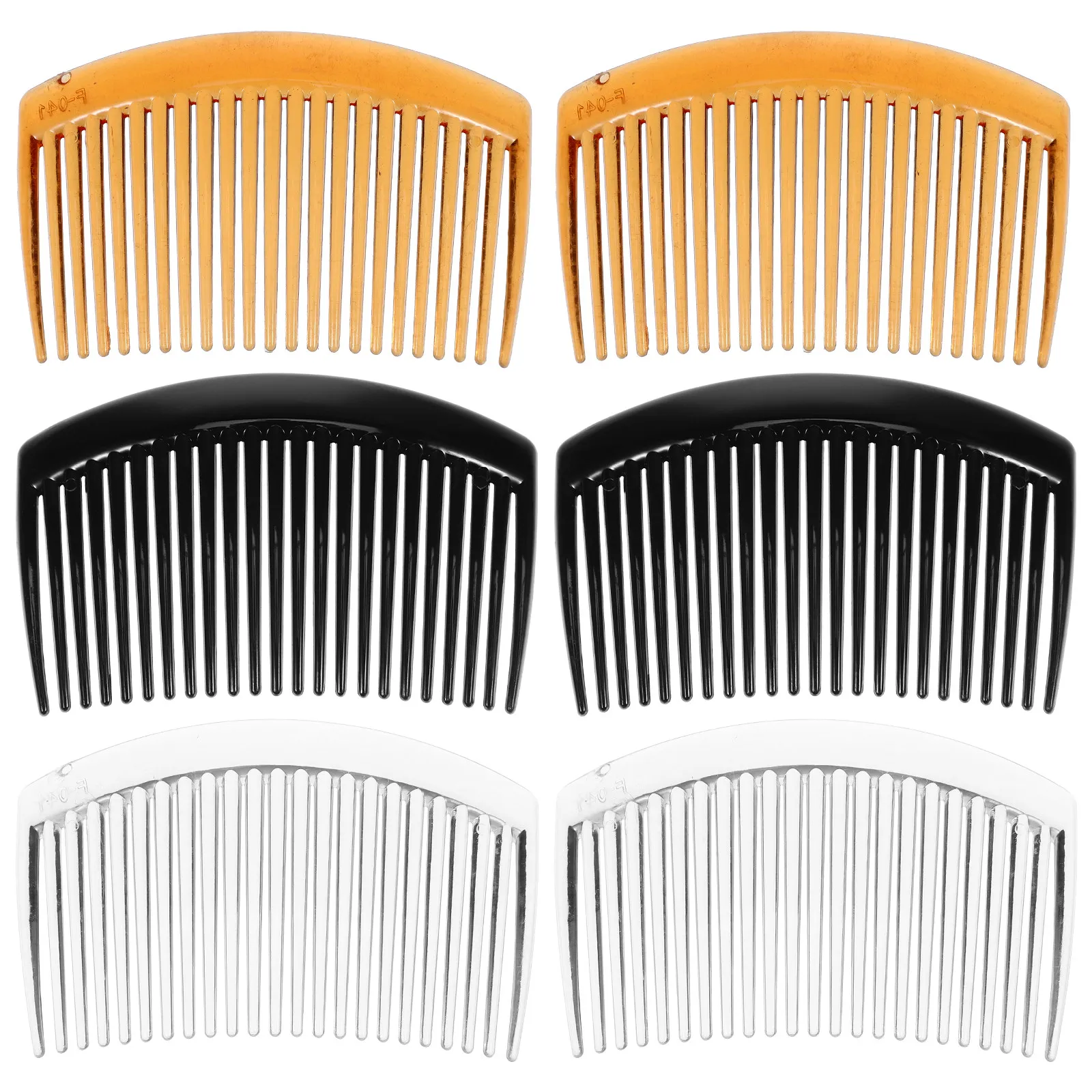 

36Pcs Hair Side Combs Sturdy Plastic Side Clip Combs for Styling Hair Holding Accessories Bride Headpieces Comb Clips