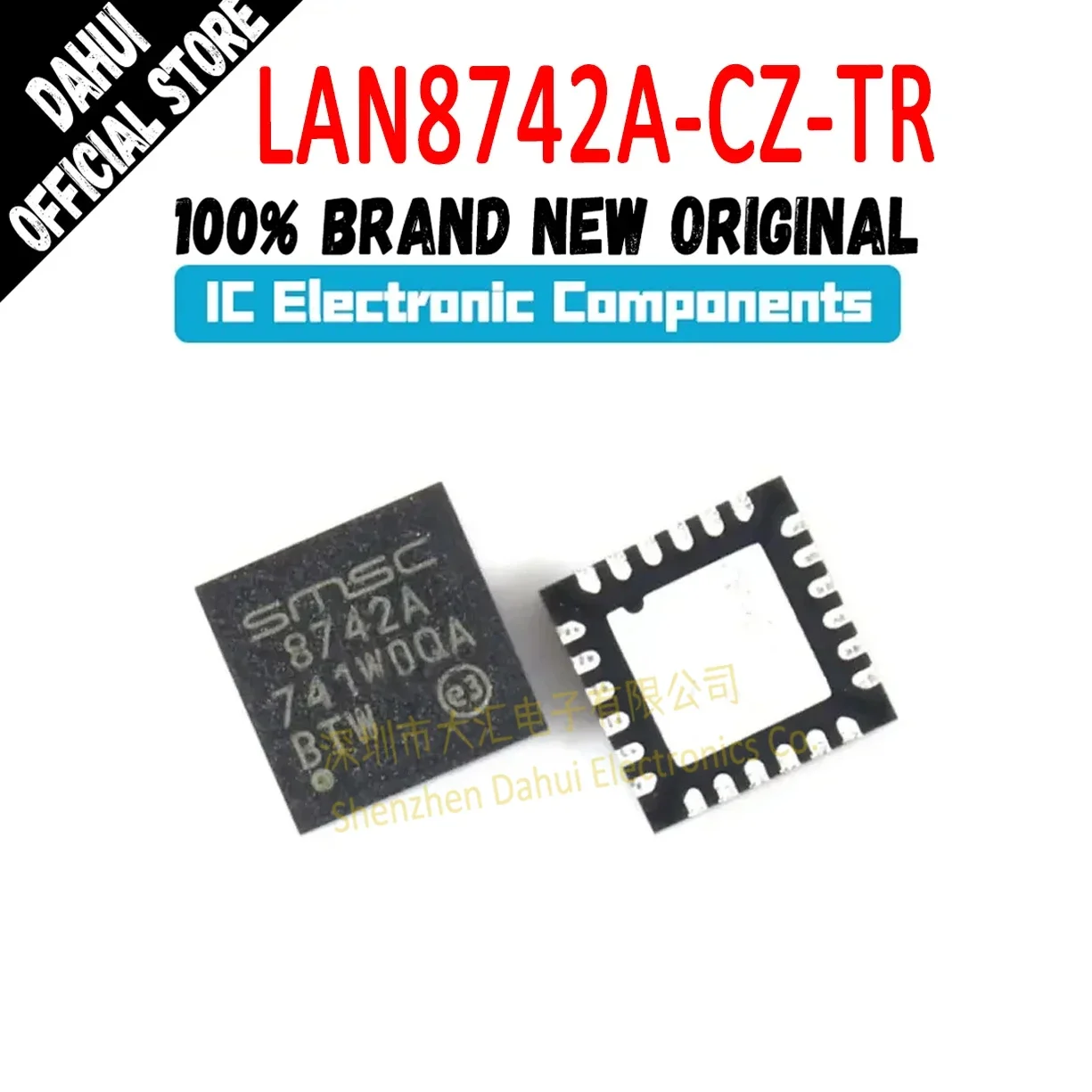 

LAN8742A-CZ-TR LAN LAN8742 LAN8742A LAN8742A-CZ 8742 8742A 8742A-CZ 8742A-CZ-TR QFN-24 IC Chip
