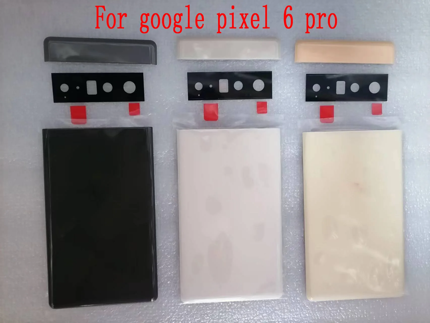 Para o google pixel 6 6 pro capa de bateria traseira porta vidro habitação caso substituição gluog g8vou bateria capa