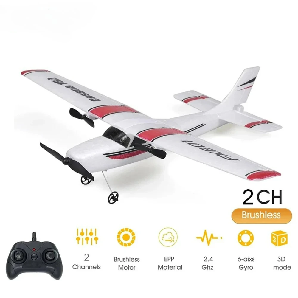 

FX801 RC Plane EPP Foam 2.4G 2CH RTF Remote Control Wingspan Aircraft Fixed Wingspan Airplane Toys Gifts for Children Kids