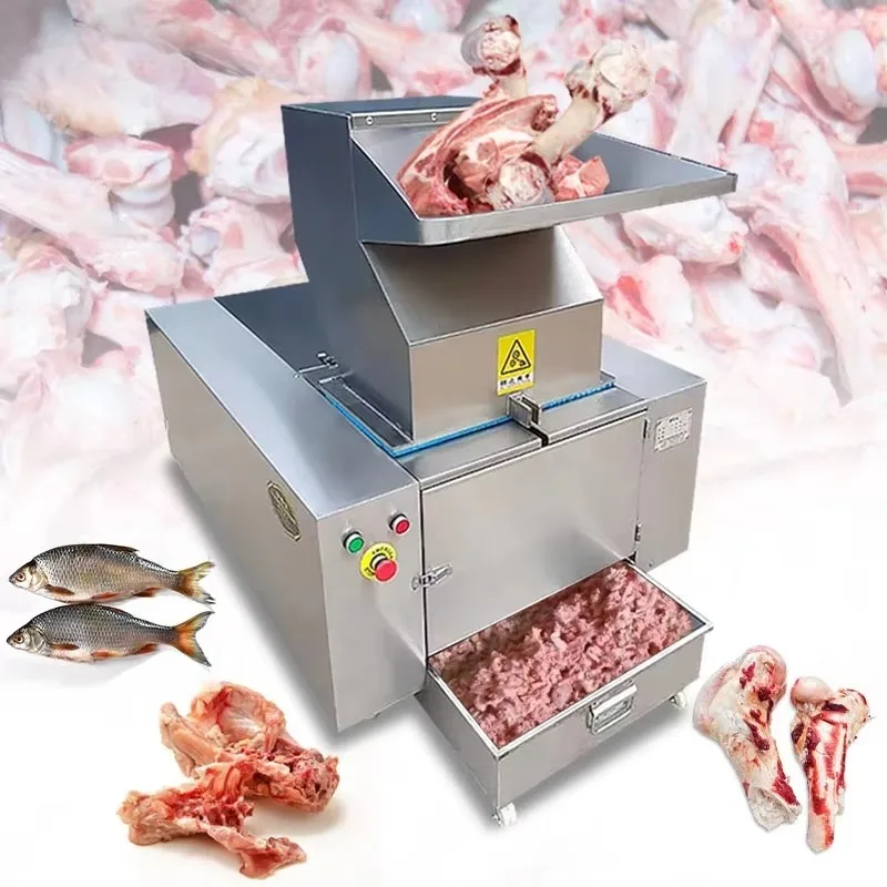 Custom Made Stainless Steel Chicken Paste Machine Animal Cattle Pulverizer Cow Pig Bone Crush Crusher Breaker Powder Make