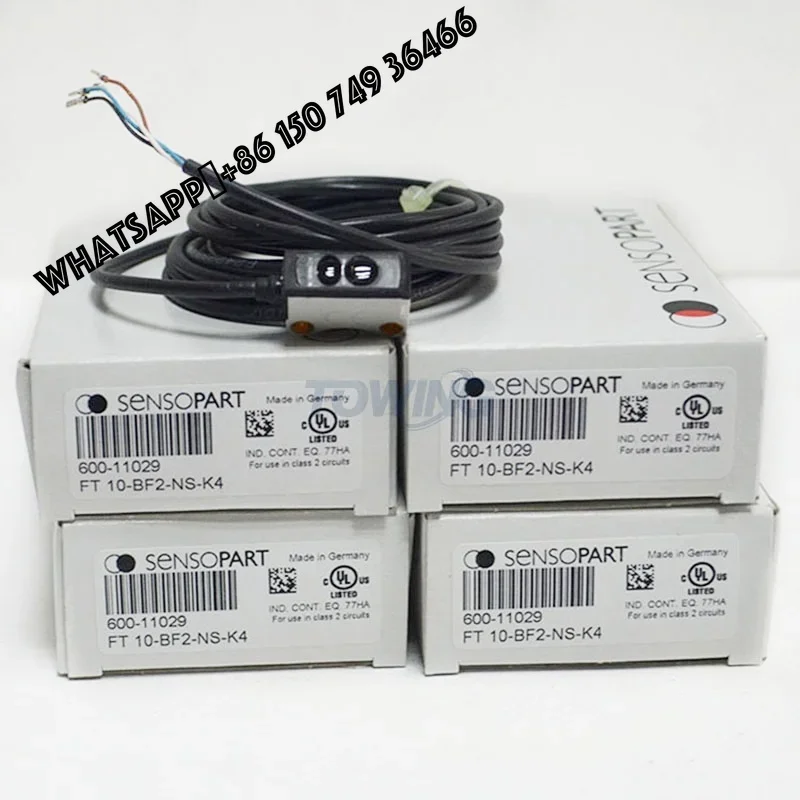FT 10-BF2-NS-K4 100% New and Original Germany SensoPart Photoelectric Sensor