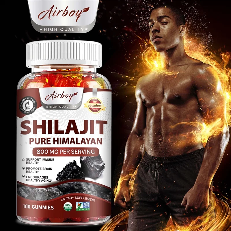 

Shilajit Gummies 800mg - Promote Metabolism and Support Energy Health