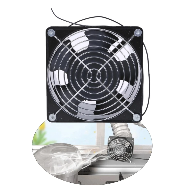 

Metal Exhaust Fan Powerful Garage Exhaust Fan Wall Mount Fan Extractor Ventilation Fan for Shop Basement Window M4YD