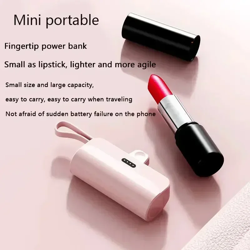 30000mAh Mini Portable Power Bank External Battery Plug Play Power Bank Type C Fast Effective Charger For iPhone Samsung Huawei