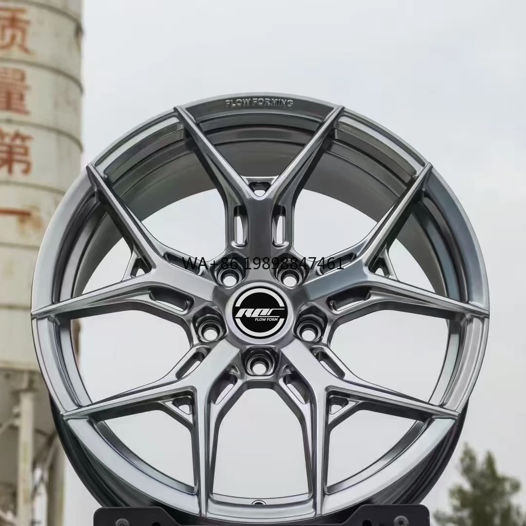 

Roc 18 Inch Flow Forming Wheels 8J Passenger Car Wheels 5x112 5x114.3 Alloy Wheels for GTI Mk5