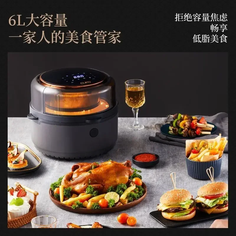 Air fryer large capacity electric oven home new fully automatic household electric fryer oil-free low-fat frying French fries