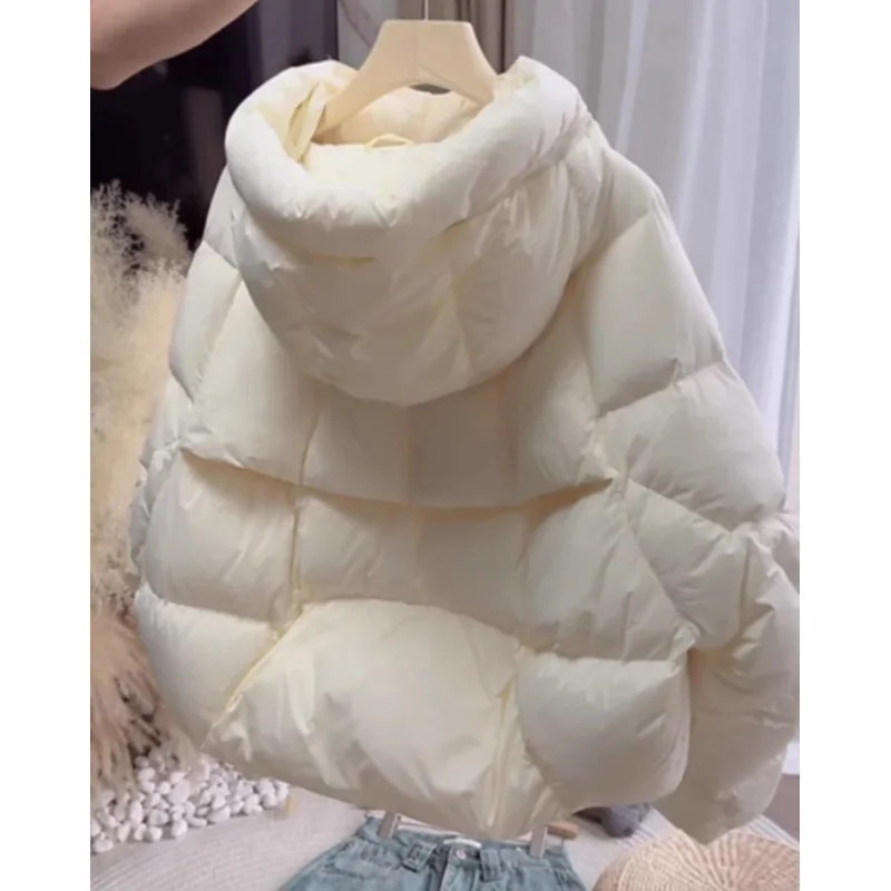 Parkas Women Coat Warm Zipper Thick Jacket Hoodies Solid Warm Long Sleeve Jackets Pockets Lady Casual Basis Loose Autumn Winter