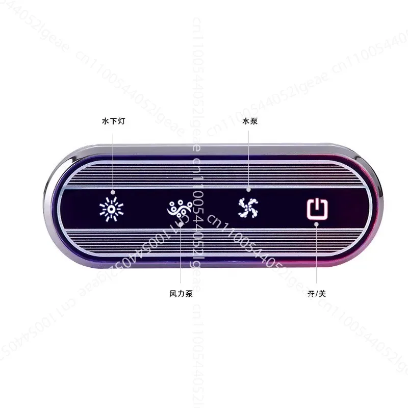 

Durable Temperature Control Bathtub Controller Waterproof Smart Bathroom Controller Acrylic panel