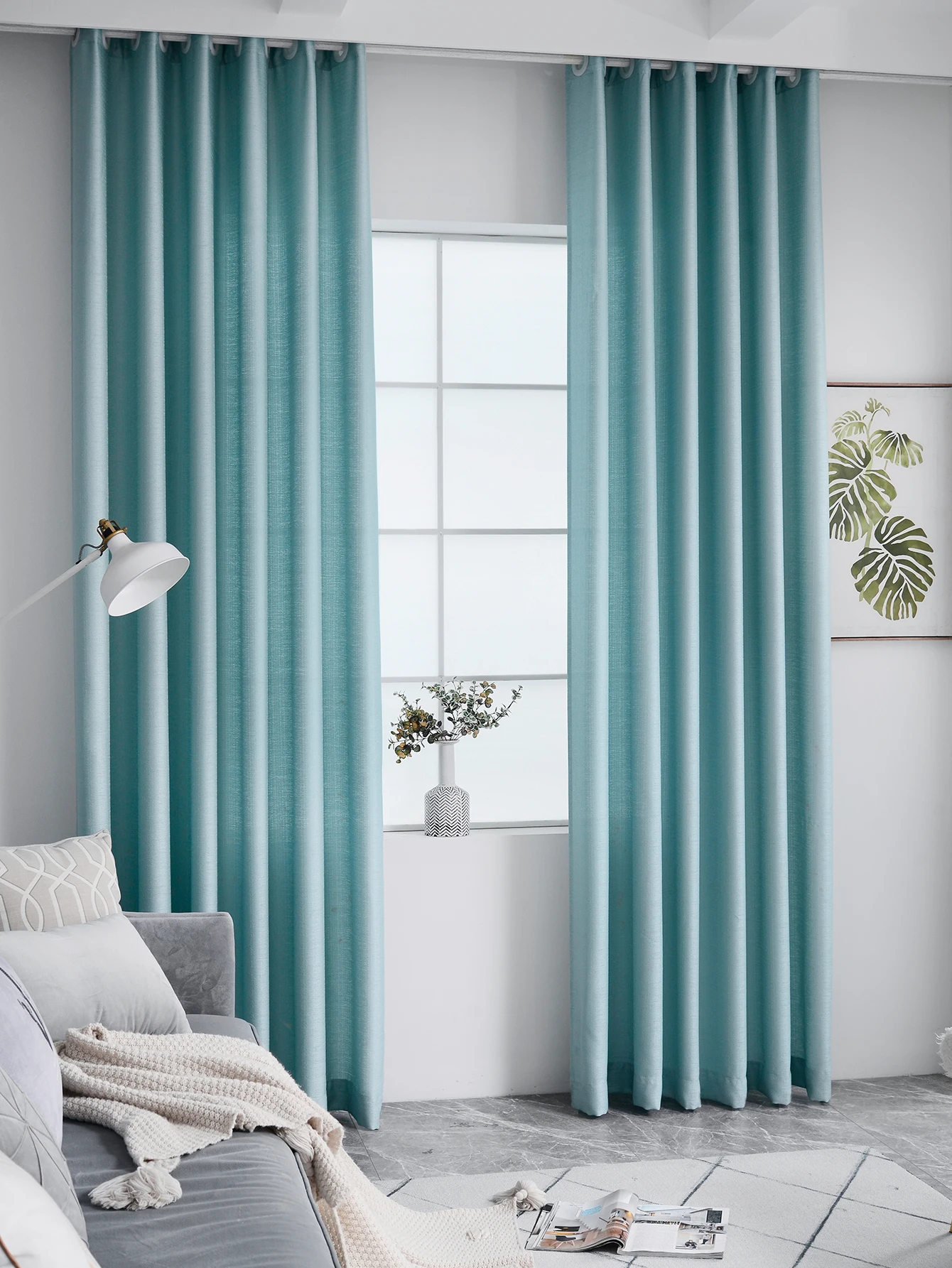 Curtain Tulle Luxurious Linen Window Curtains For Living Room Modern Voile Drapes Bedroom Decoration