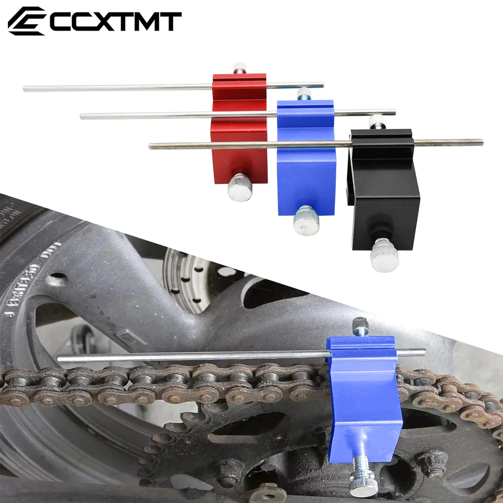 Motorcycle Sprocket Chain Alignment Tool For KTM Honda Yamaha Kawasaki Suzuki CBR250 CBR300 CBR400 CBR500 CBR600 CBR1000 R RR