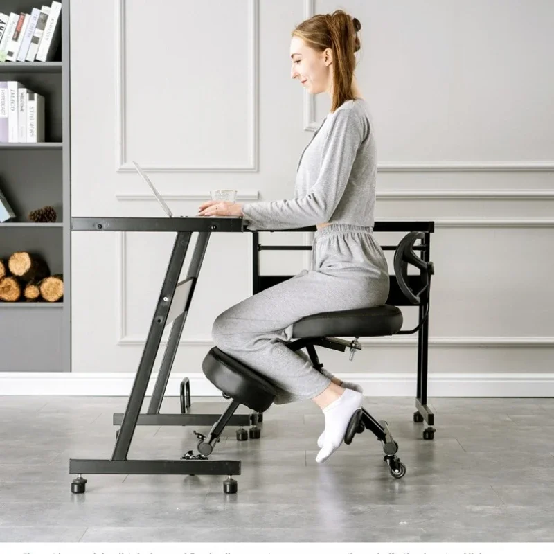 Multi-functional Adult Computer Chair Ergonomic Chair Office Writing Lift Backrest Kneeling Chair