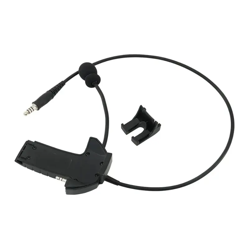 Tactical Headset Adapter External Microphone Kit for Walker's Razor Hearing Protection Electronic Shooting Earmuffs with U94 Ptt - Image 3
