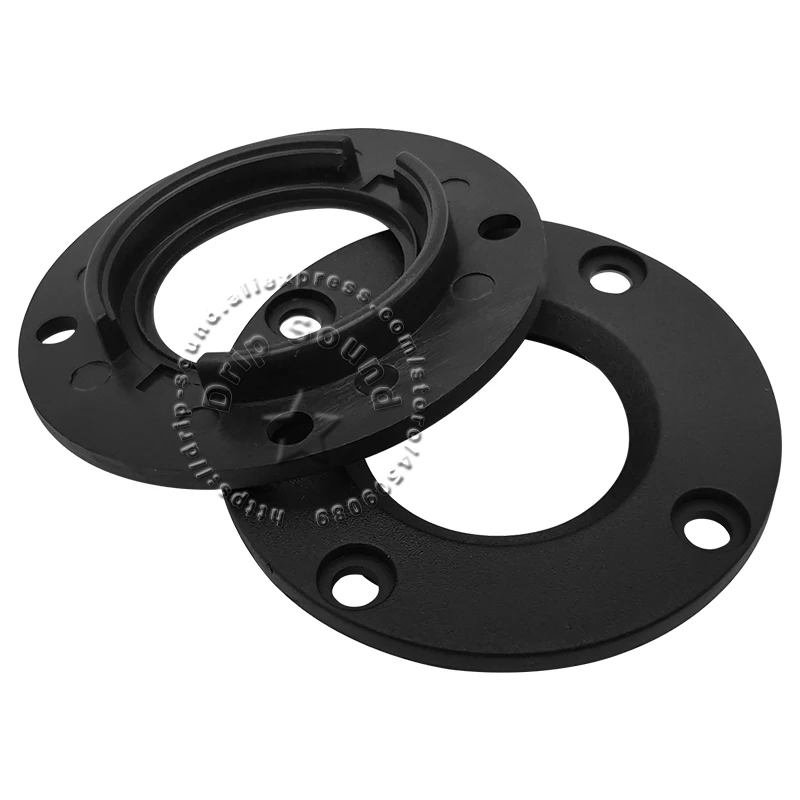 2 "بوصة المتكلم مكبر الصوت غطاء لوحة الزخرفية دائرة المتكلم لوحة ثابتة OD52mm 25 مللي متر حفرة 19 الأساسية ثلاثة أضعاف