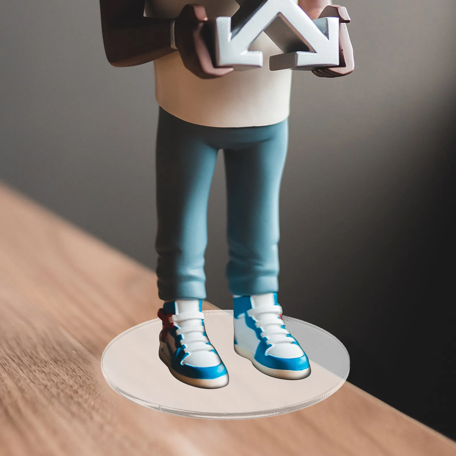 

40Pcs Acrylic Round Base Plates Clear Miniature Bases for DIY Projects 25Mm 30Mm 40Mm 80Mm Circle Base Versatile Reusable Craft