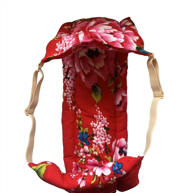 Handmake Flower Printed Women Sleek Proof Water Absorb ABDL Cotton Blended Padding Panties Briefs
