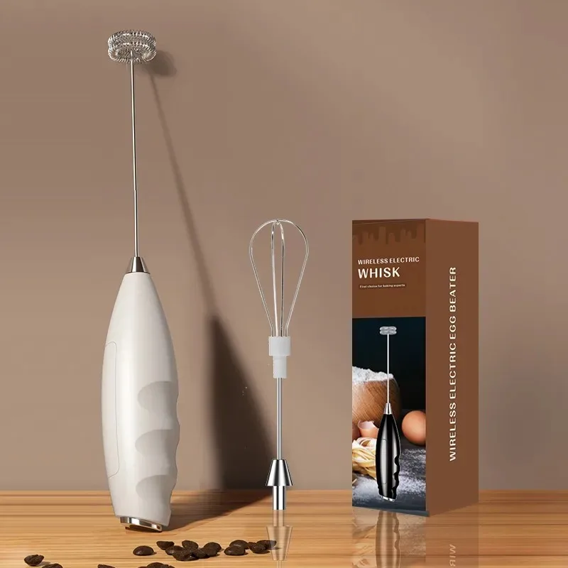 Elektrischer Handmilchaufschäumer, Kaffee-Schneebesen, Frappe-Maker, Getränkerührer und Schneebesen – vielseitiges Küchengerät