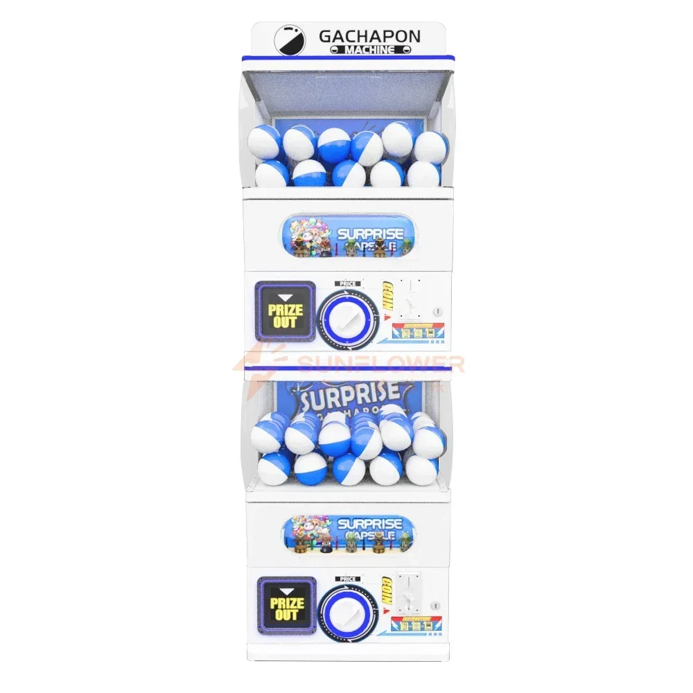 Popular Kids Toys Balls  Coin Operated Gumball gahapon Cotton Candy Vending Machine