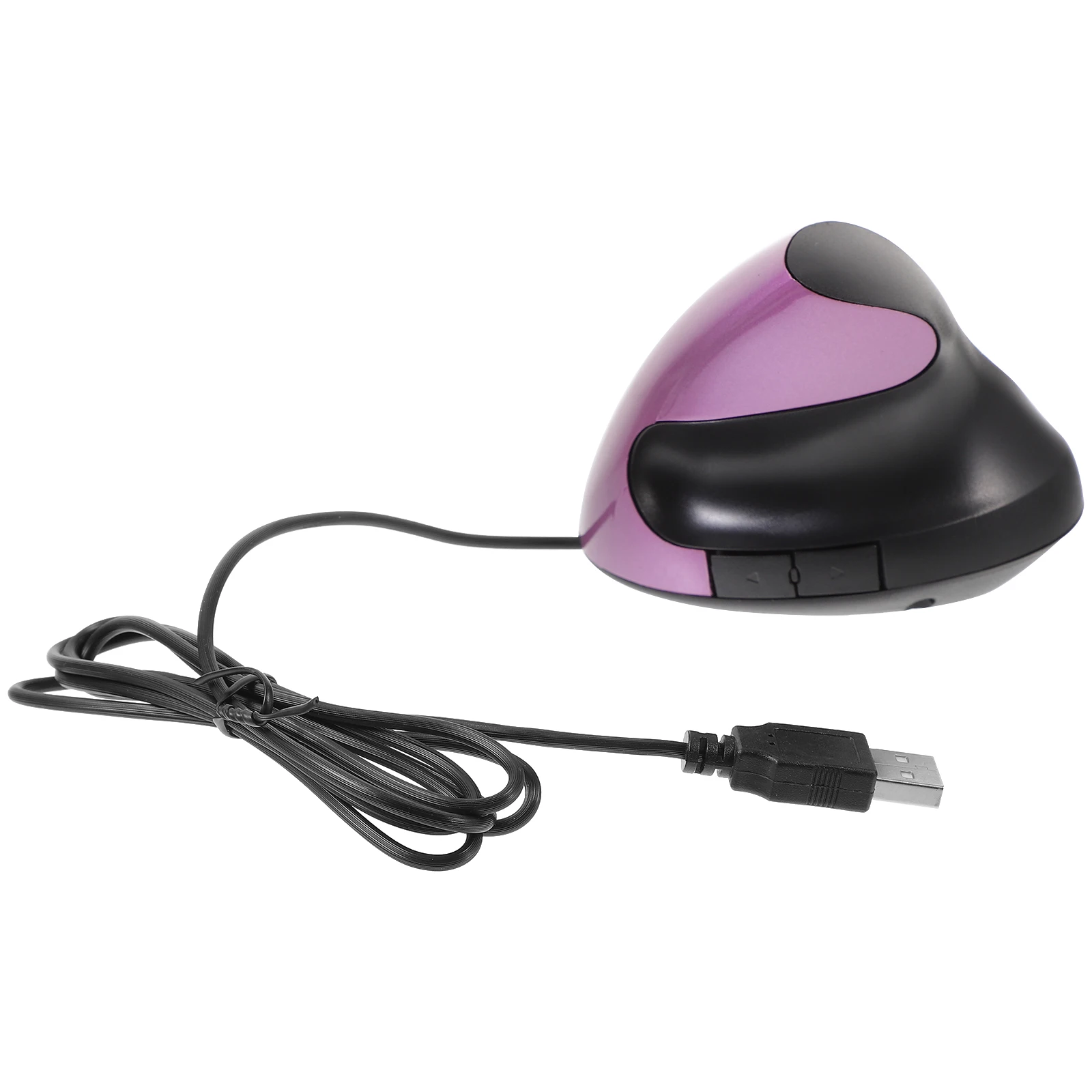

Ergonomic Vertical Wrist Support Purple 5-Button USB Wired Laptop Vertical Usb Wired Mouse Computer Mouse High Performance