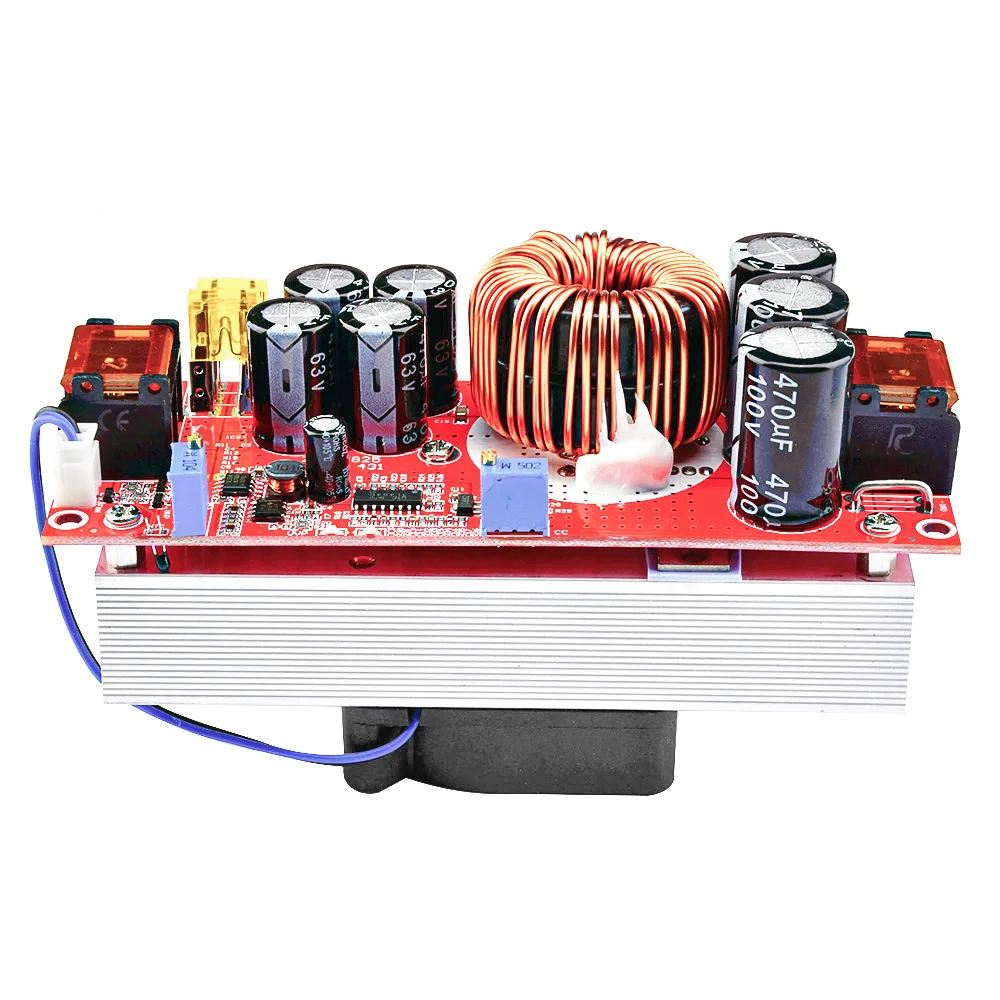 1200W/1500W/1800W 20A/30A/40A DC-DC Boost Converter Step Up Power Supply Module 10-60V to 12-90V Adjustable Voltage Charger