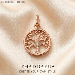 Pendant Small Tree Brand New Spring Fine Jewelry 925 Sterling Silver Accessories Romanitc Gift For Woman