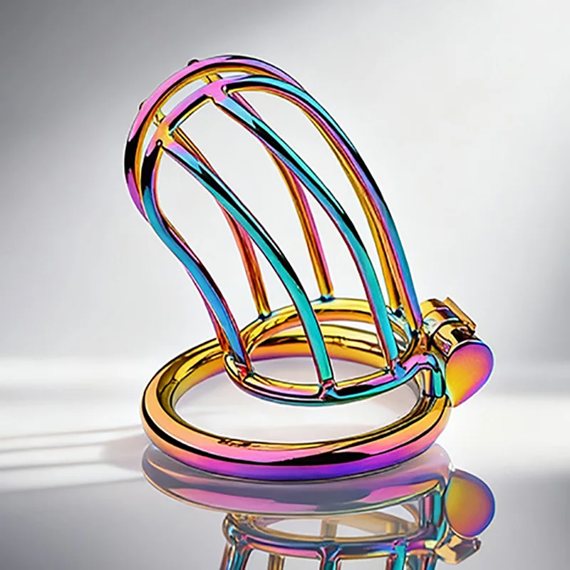 1 Pc Stainless Steel Chastiy Cock Cage Sex Toys for Men Chastity Device Penis Ring Sleeve Male Anti-cheat Erotic Urethral Lock - Image 3