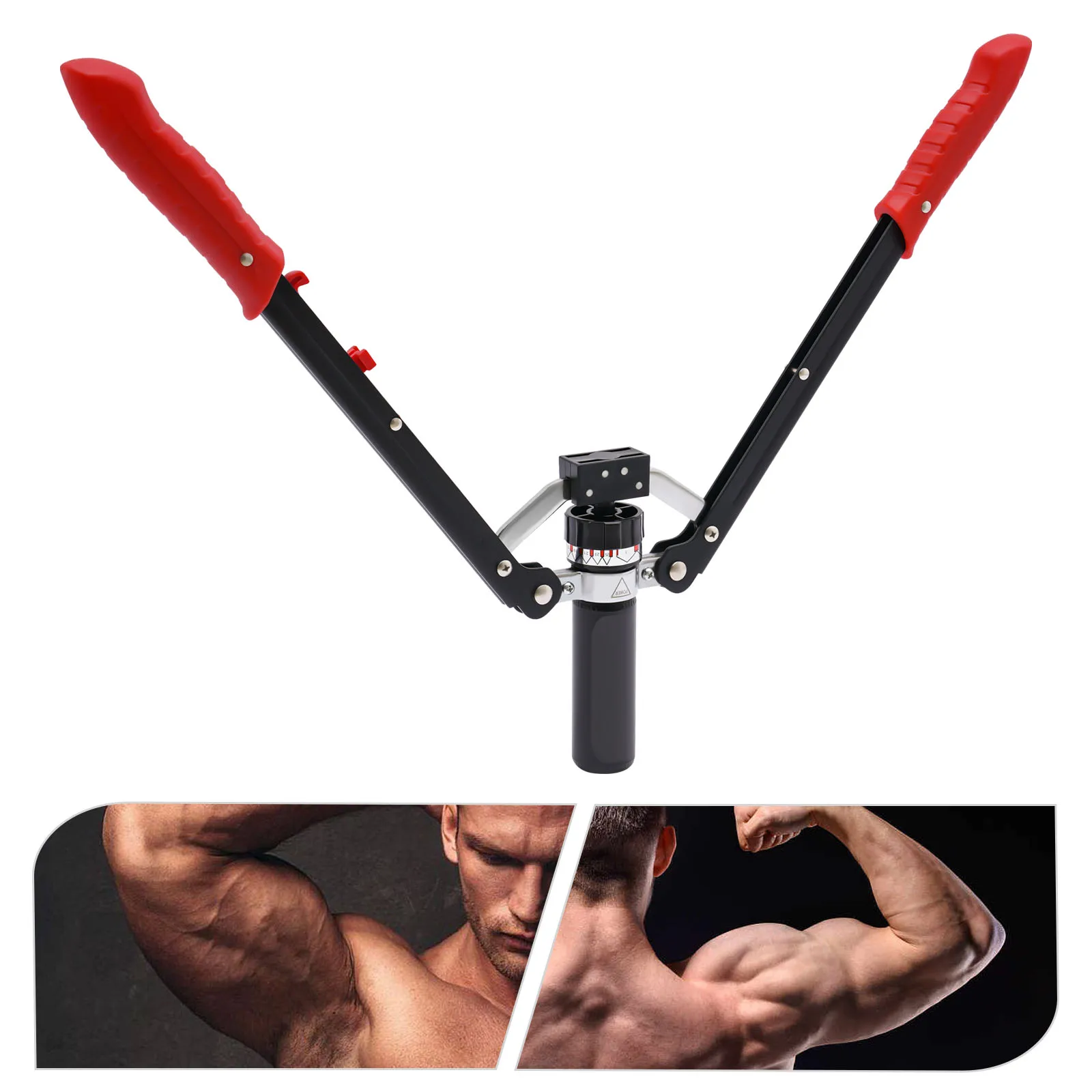 

Гидравлический тренажер Power Twister, оборудование для растяжки, регулируемый тренажер для рук, высокопрочный тренажер из углеродистой стали для домашнего спортзала