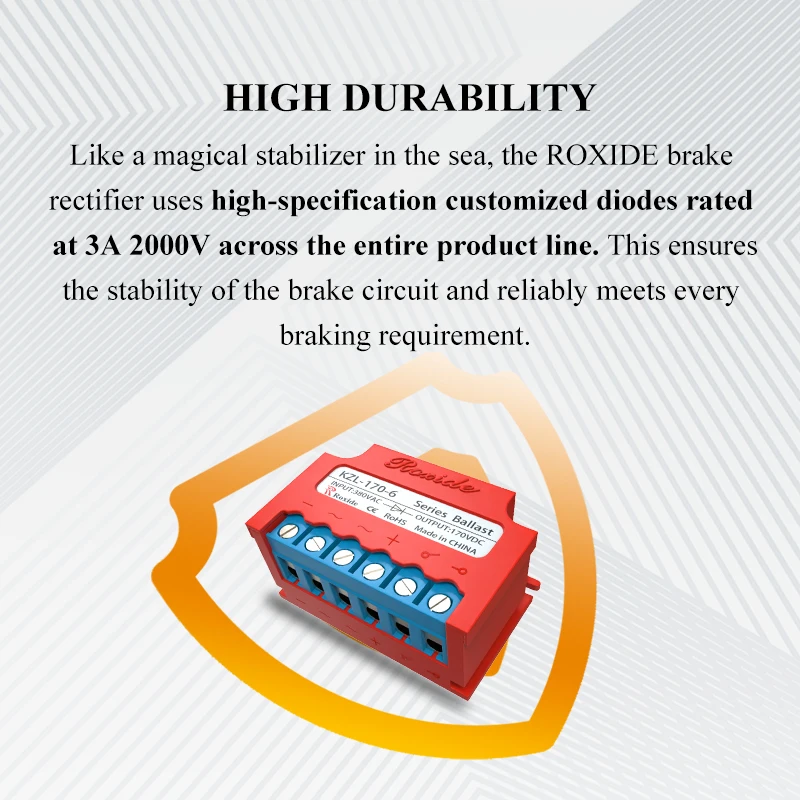 Motor Brake Rectifier Device, Switching Power Supply KZL-99-6, Brake Rectifier Module KZL-170-6  AC220V/380V