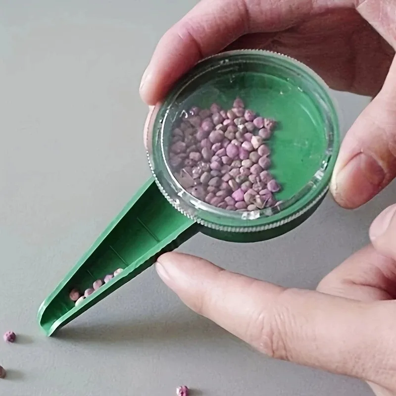 1pcs Plant Seed Sower Plant Seeder Garden Multifunction Seeding Dispenser Tools Adapting to Various Sizes of Seeds